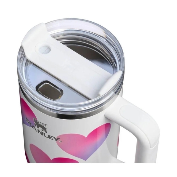 Stanley Valentine's Day 40oz Stainless Steel H2.0 Flowstate Quencher Tumbler Nwt - Picture 3 of 3